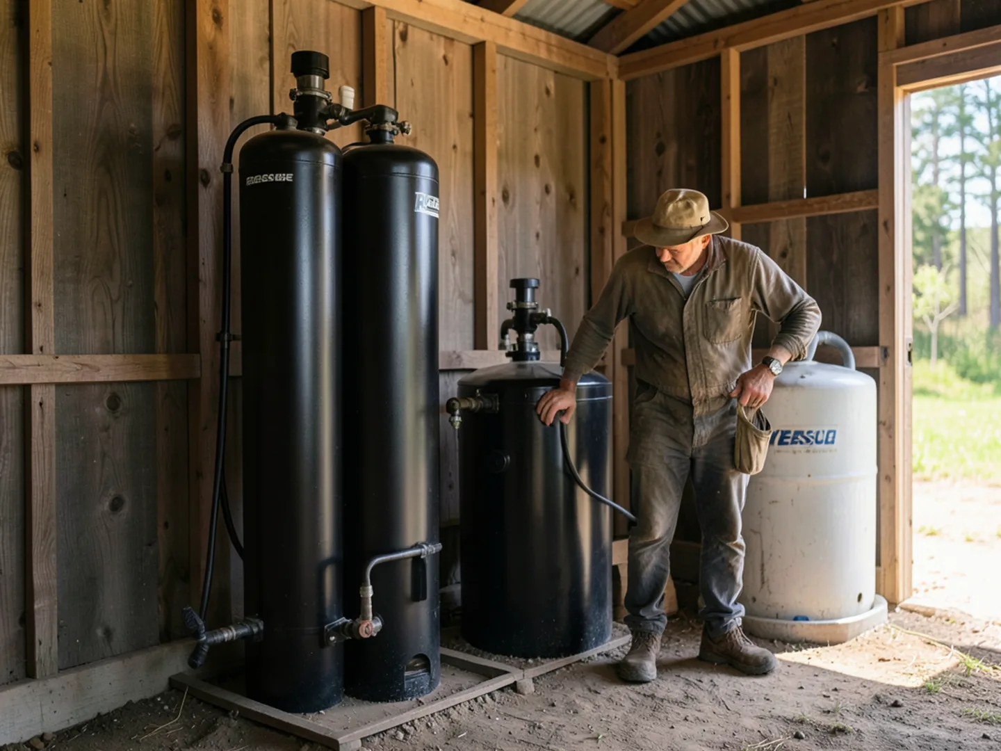Well Water Iron Filter System - Rescue Plumbing