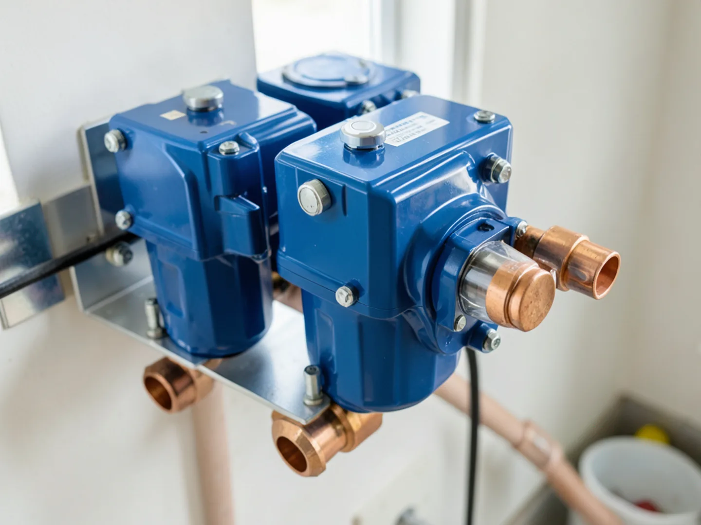 Triple Stage Sediment And Carbon Canisters - Water Filtration Installation